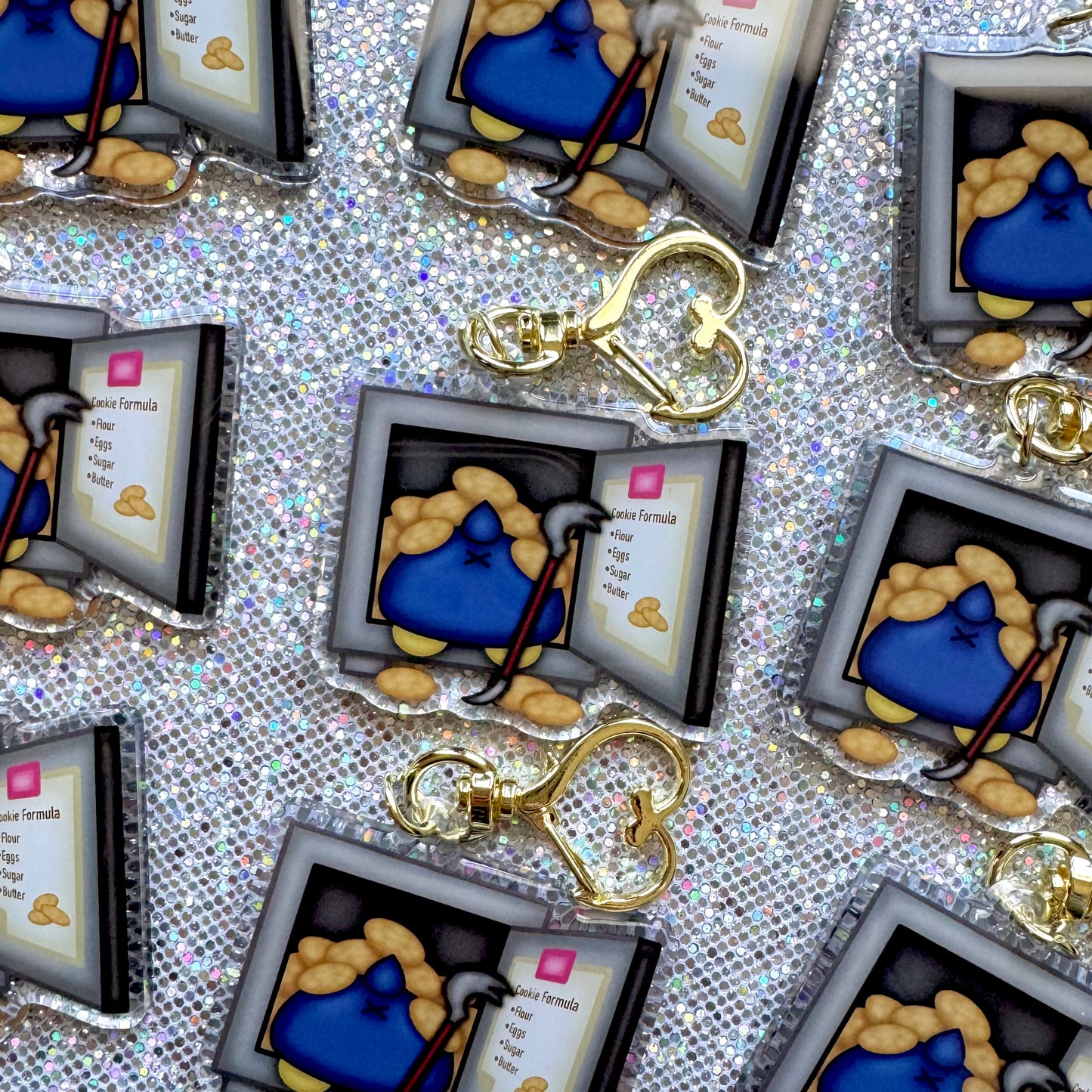 Crumb Scene Keychain