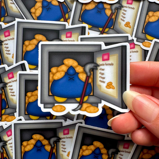 Crumb Scene Vinyl Sticker