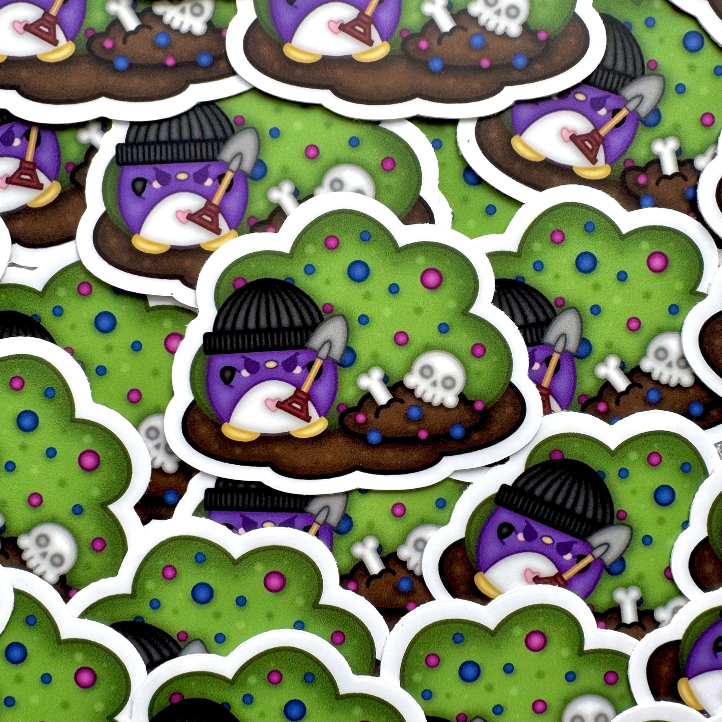 Berry The Evidence Vinyl Sticker