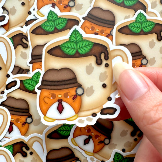 Invest-Tea-Gator Vinyl Sticker