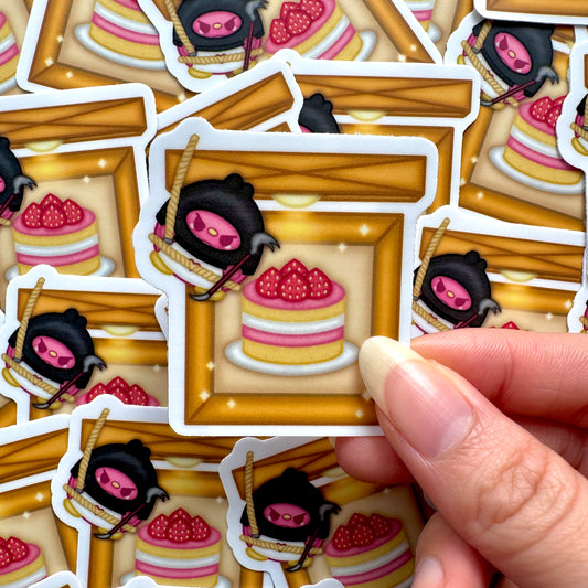 A Strobbery Vinyl Sticker