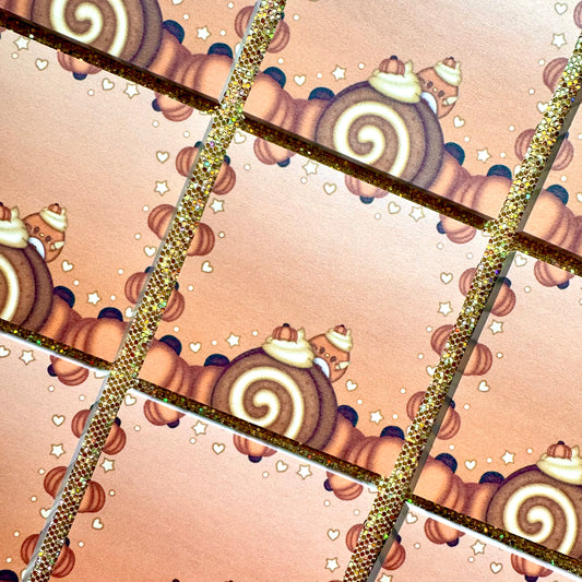 Pumpkin Cake Roll Sticky Note