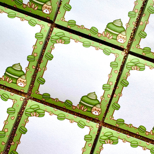Pistachio Macaron Sticky Note