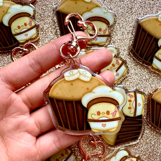 Banana Muffins Keychain