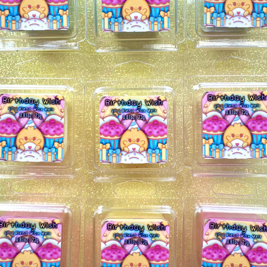 Birthday Wish Wax Melt Sample