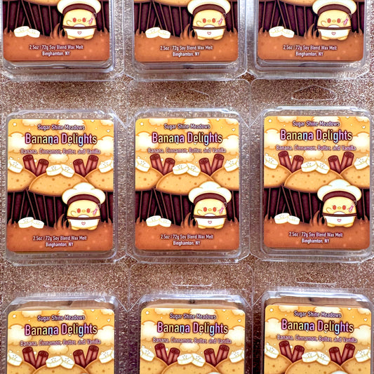 Banana Delights Wax Melt