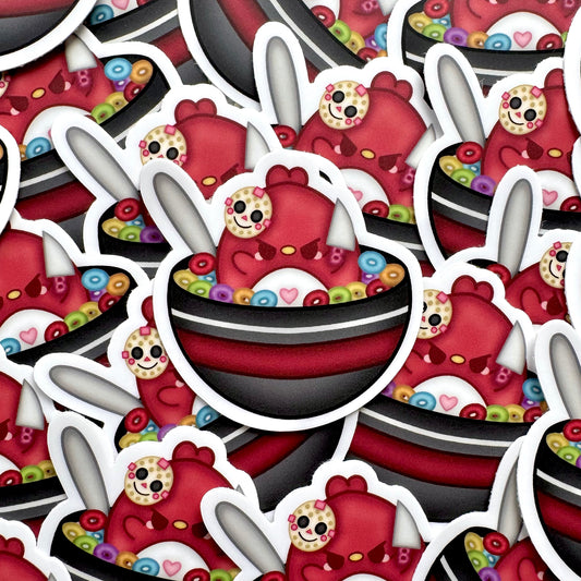 Cereal Killer Vinyl Sticker