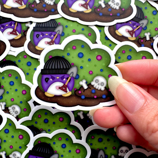 Berry The Evidence Vinyl Sticker