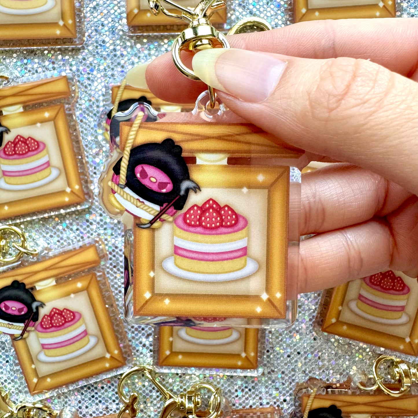 A Strobbery Keychain