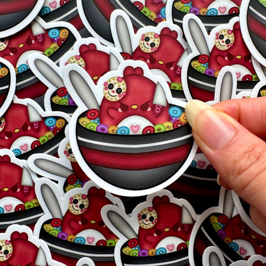 Cereal Killer Vinyl Sticker