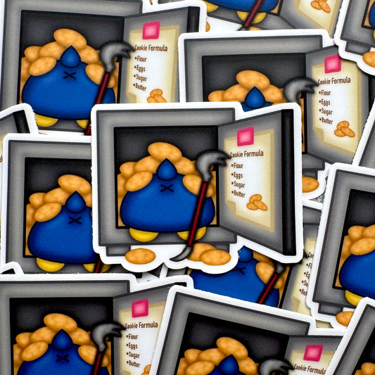 Crumb Scene Vinyl Sticker