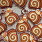 Pumpkin Cake Roll Keychain