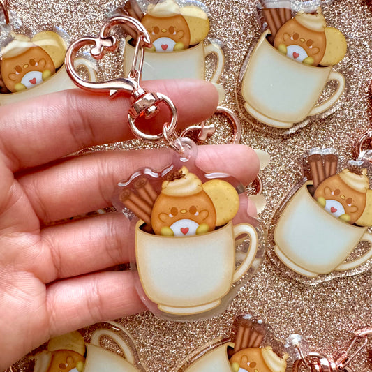 Chai There! Keychain