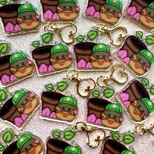 Be Happy Keychain