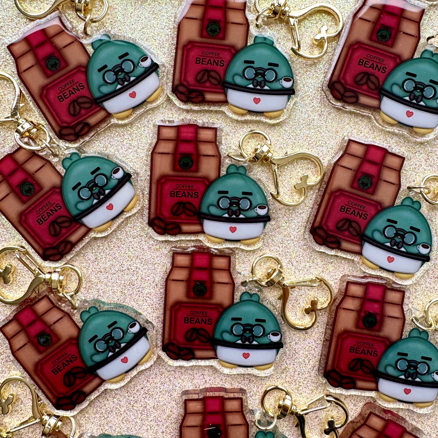 Drink It Hot Keychain