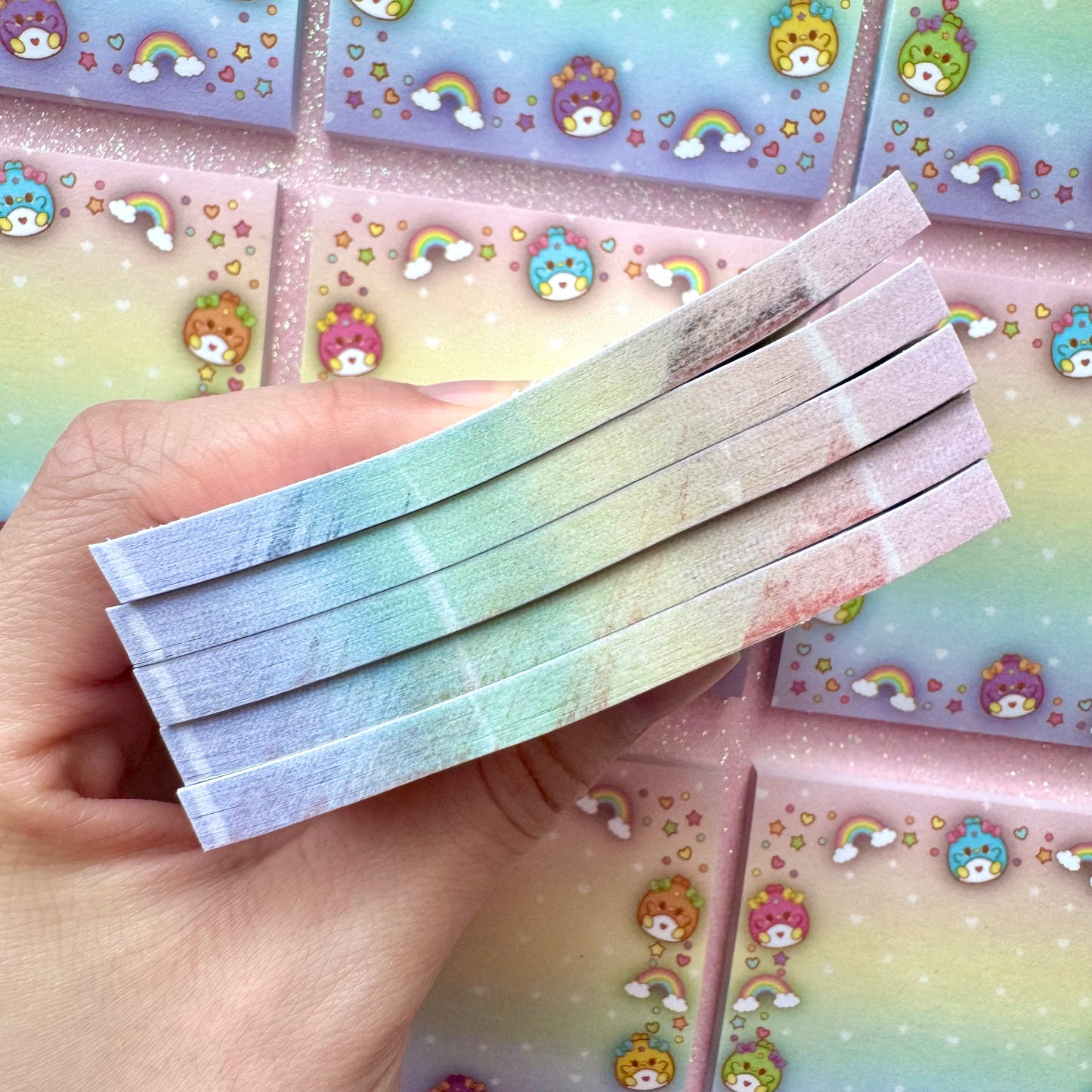 Rainbow Clouds Sticky Notes