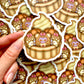 Pumpkin Gingerbread Tart Sticker