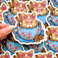 Bunny Teacup Sticker