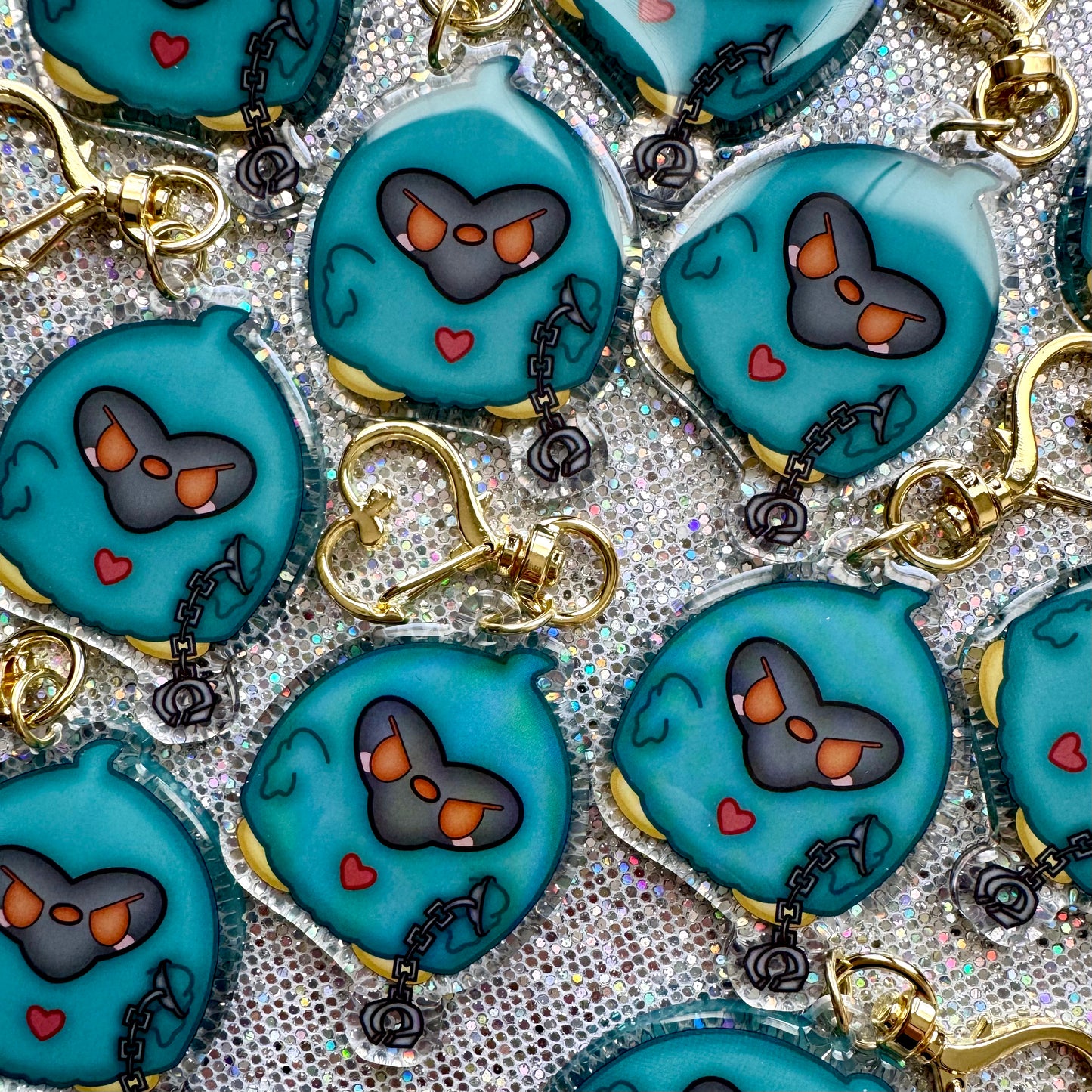 Giggling Ghosts Keychain