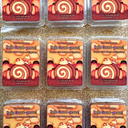 Hello Gourd-geous! Wax Melt