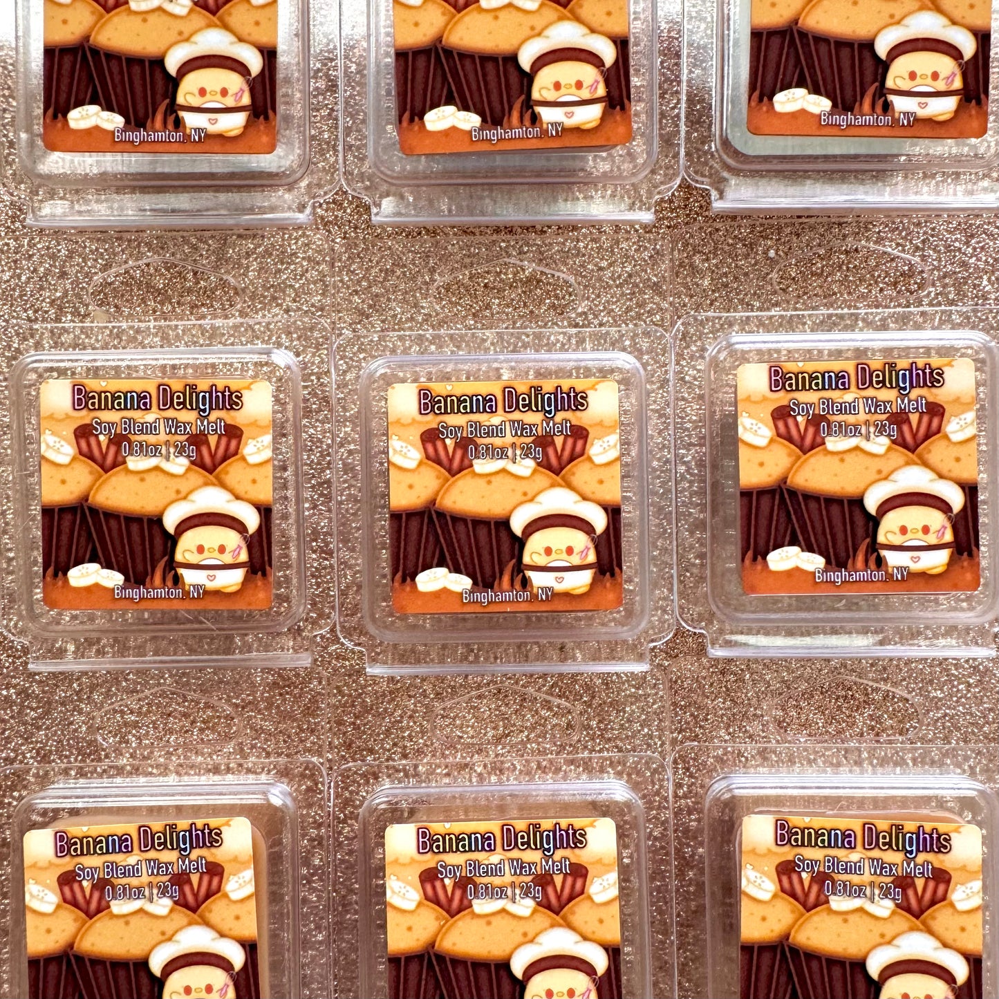 Banana Delight Wax Melt Sample