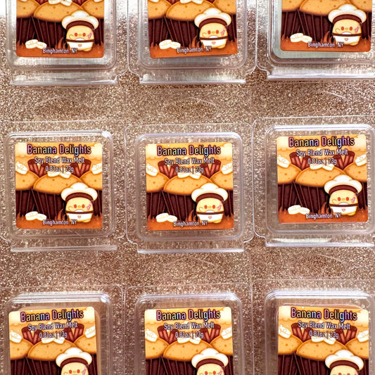 Banana Delight Wax Melt Sample