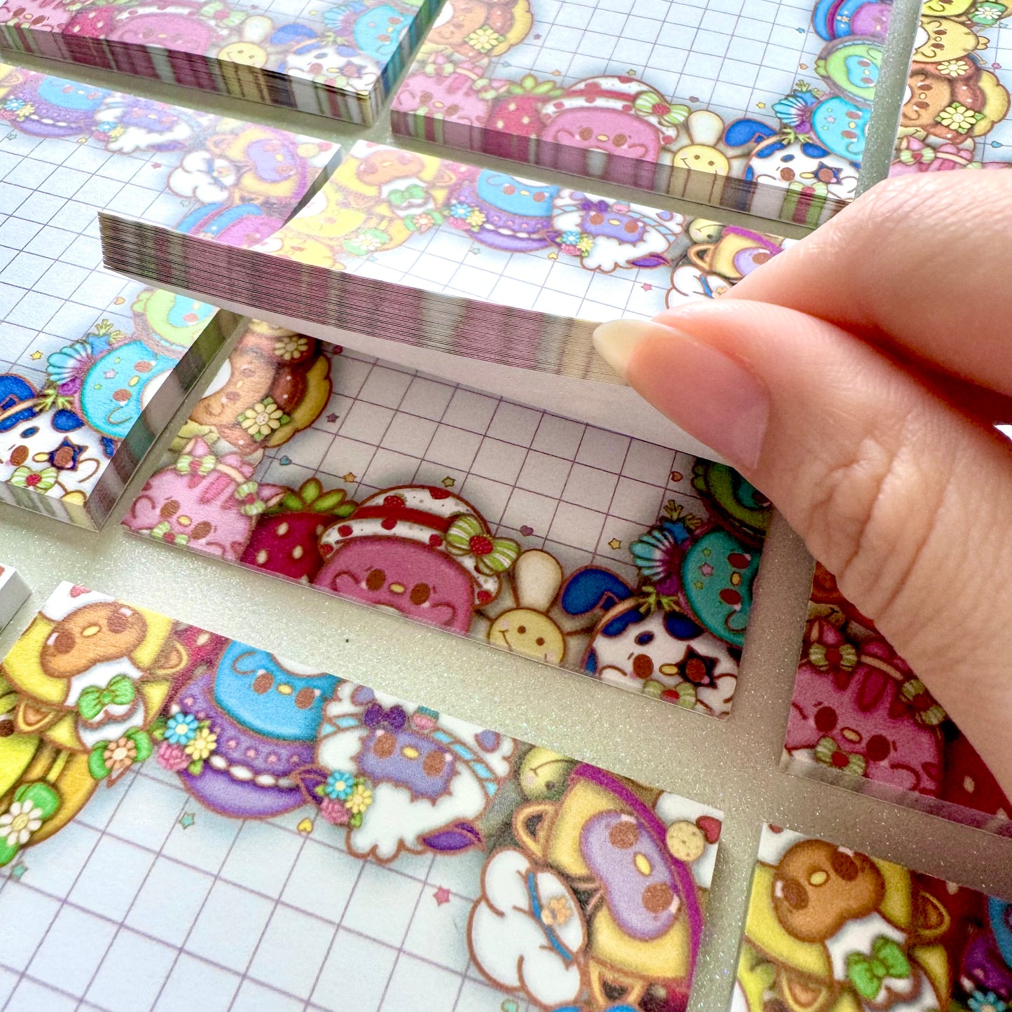 Strawberry Patch Sticky Notes