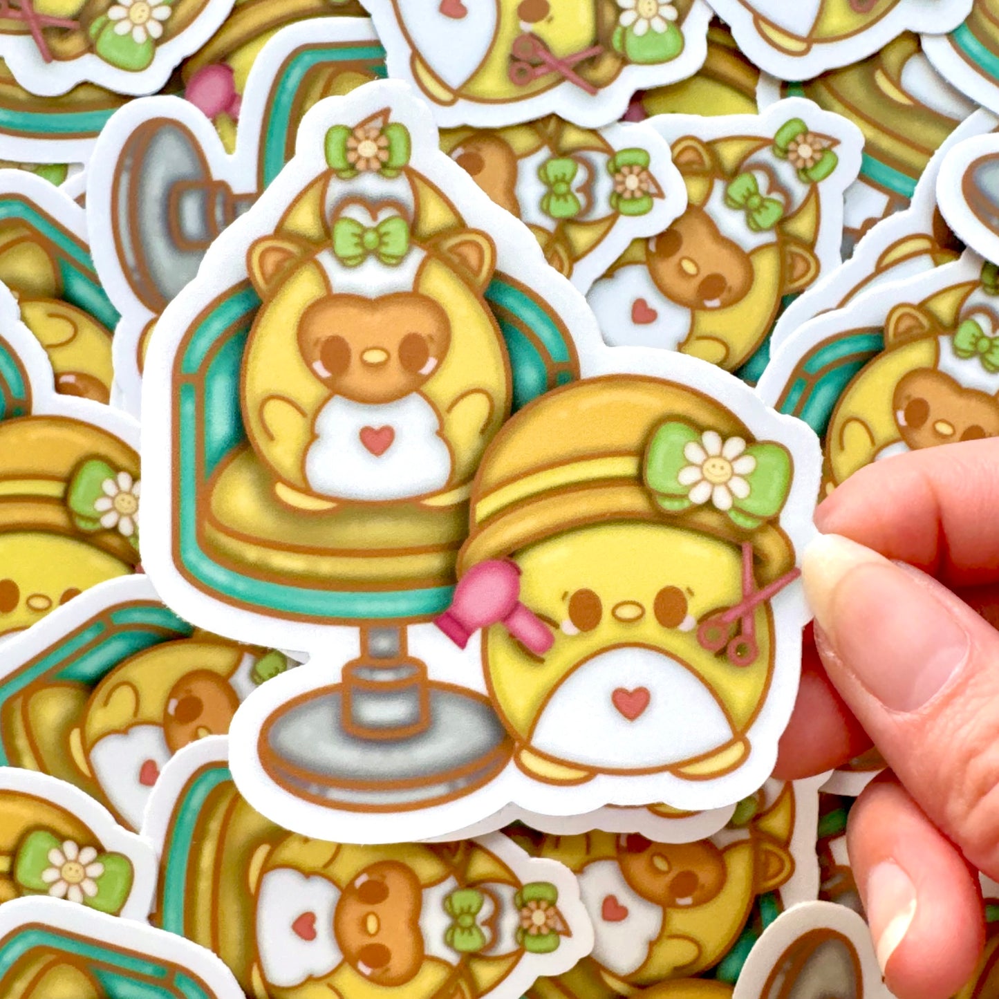 Lemon Meringue and Friends Vinyl Sticker