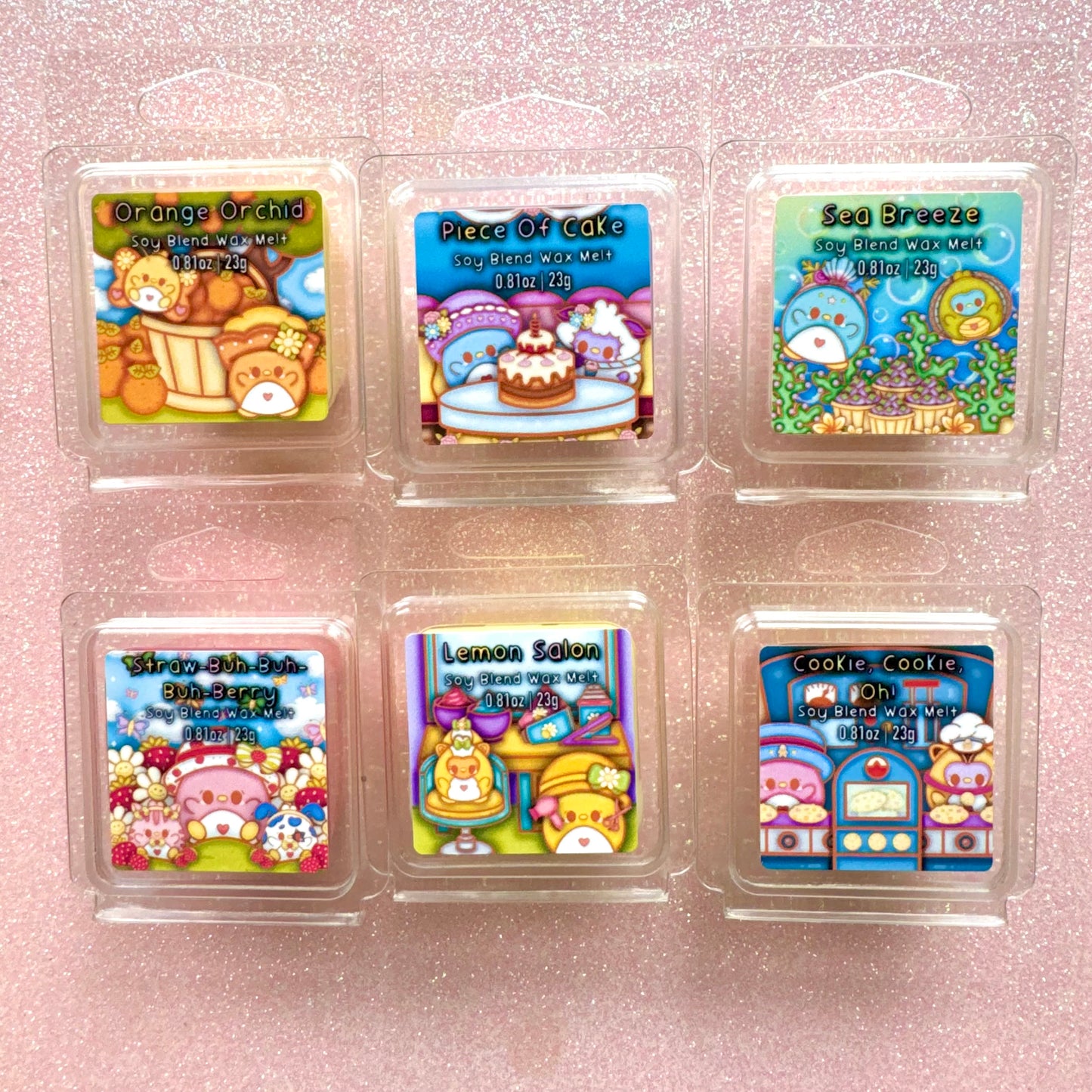 Strawberry Patch Wax Melt SAMPLES Bundle