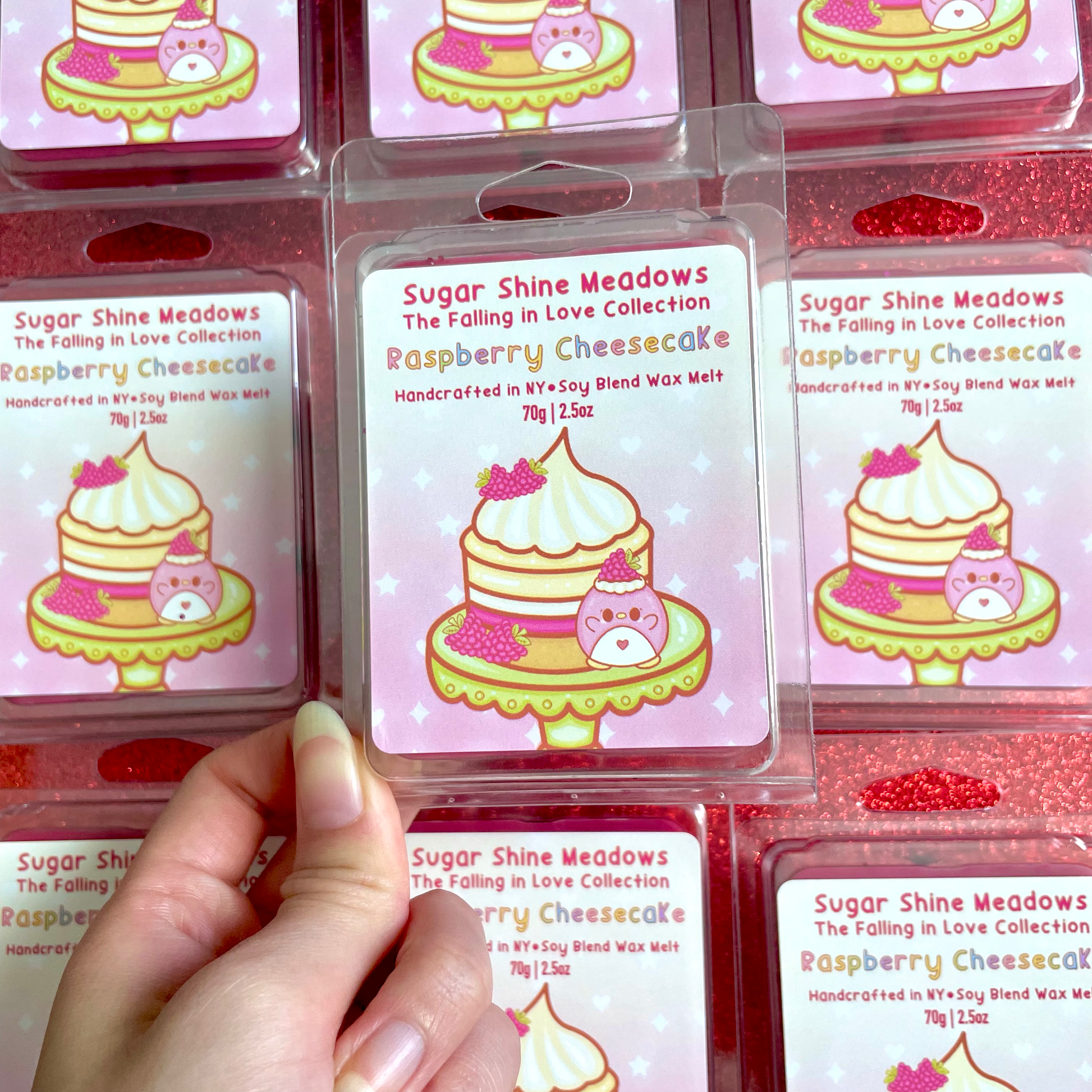 Raspberry Cheesecake Wax Melts – SugarShineMeadows